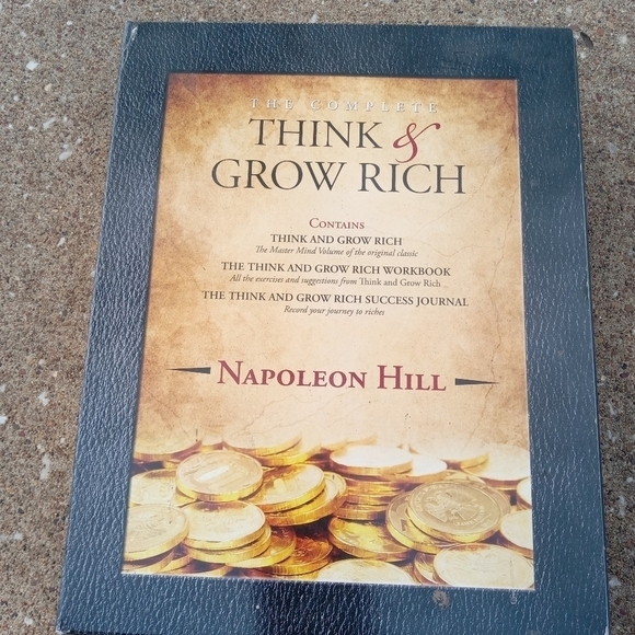 Think & Grow Rich 3 Volume Set by Napoleon Hill Money Finances Success - Picture 1 of 5